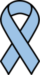 Light Blue Prostate Cancer Ribbon